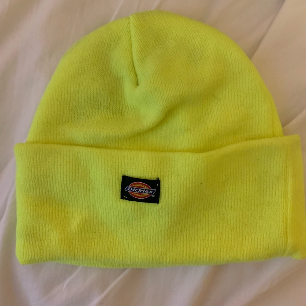 Neon dickies beanie
